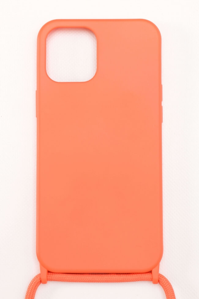 Silicone Case με Κορδόνι (IPhone12ProMax)