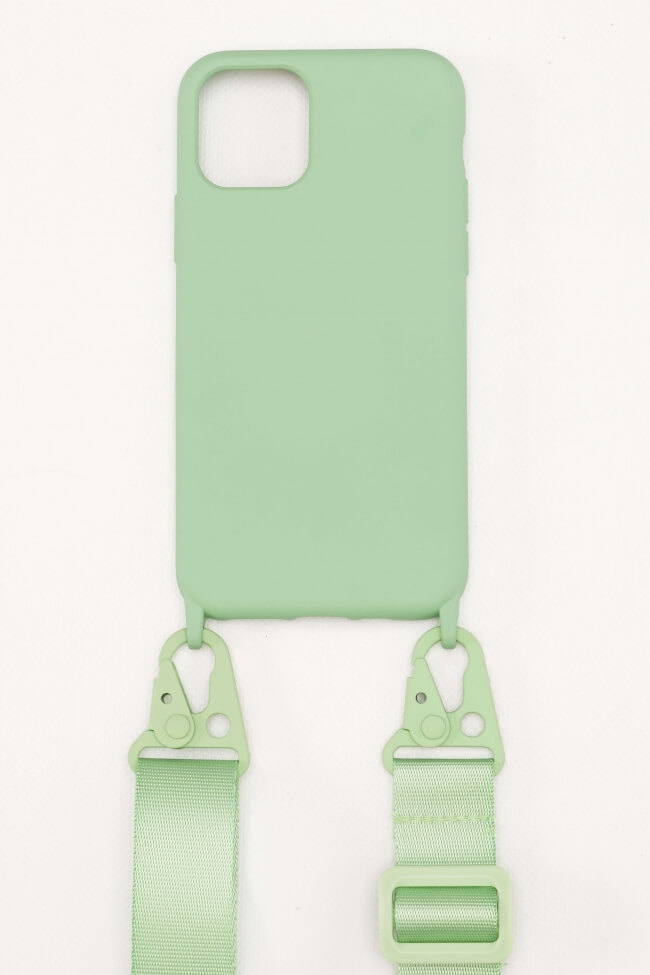 Silicone Case With Strap (IPhone 11Pro Max)