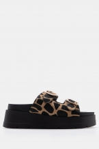 Animal Print-Μπεζ