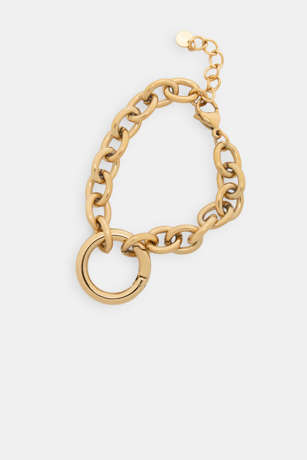 Βραχιόλι Αλυσίδα με Κρίκο - Χρυσό